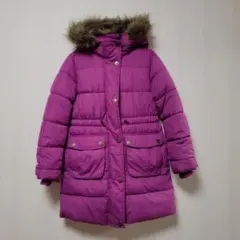 GapKids 紫色 ダウンコート 140