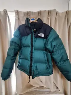 THE NORTH FACE ダウンジャケット グリーン/ブラック