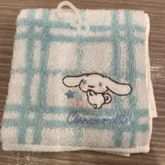 シナモロール　タオルハンカチ　新品