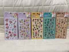 ディズニー PUKUPUKUシール 5種セットのサムネイル