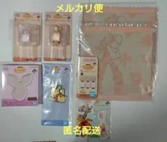 一番くじ くまのプーさん F賞 ちらりんフレンズ ミニフィギュア 他 7点