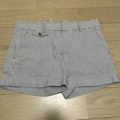 ZARA BASIC ストライプショートパンツ