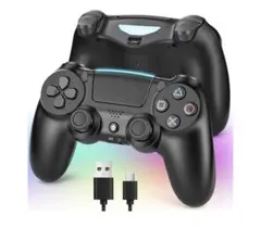 PS4コントローラー ワイヤレス Bluetooth Turbo連射機能 6軸
