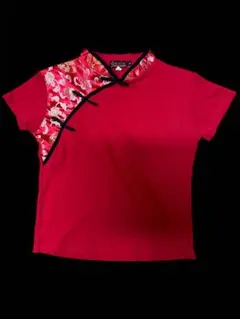 Genie チャイナ風 Ｔシャツ Lのサムネイル