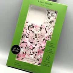 【新品】ケイトスペード iPhone15Pro 花柄ケース MagSafe対応