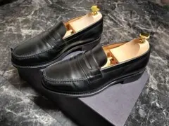 新品 ANGELO PALLOTTA ローファー ダークブラウン 41 - メルカリ