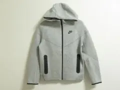 160 グレー ナイキ テックフリース フルジップ パーカー キッズ 子供