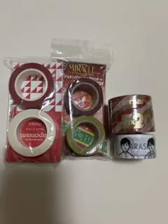 嵐　マスキングテープ　4種セット