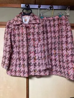 ツイードスーツ　ジャケット　セットアップ