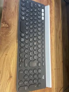 Logi ワイヤレスキーボード 日本語配列 グレー