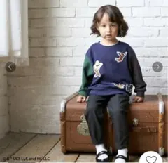 プチマイン　petit main おさるのジョージ　トレーナー