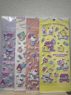 海外正規品　サンリオキャラクターシール 4種セット