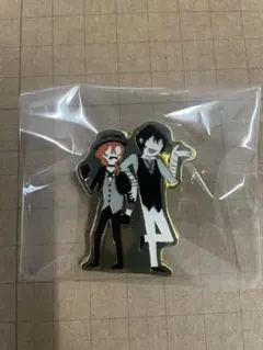 文豪ストレイドッグス　太宰治 中原中也　ピンバッジ