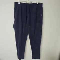 無地✨Eddie Bauer スリープウェアパンツ (L)サイズ ネイビーのサムネイル