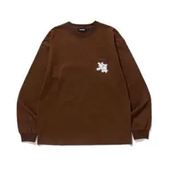 XLARGE ブラウン 長袖カットソー ロンTのサムネイル