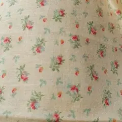 2枚セット 黄色の小花柄綿生地2枚セット