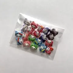 ネイルパーツ サンリオ キティ かぶりもの 20個セット