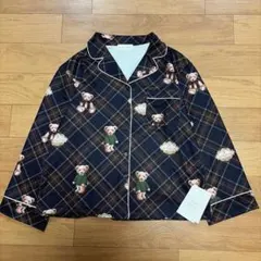 スナイデルホーム　Bear開襟シャツ