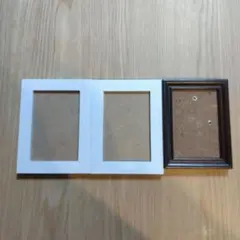 【値下げしました。】木製フォトフレーム3個セット