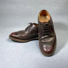 ■K リーガル/REGAL　24.5cmバーガンディ レザー ウィングチップ