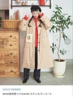 土曜日までお値下げ child woman ステンカラーコート