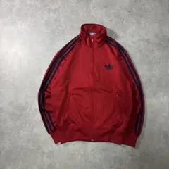 adidas 00sトラックジャケット ファイヤーバード ネイビー レッド M