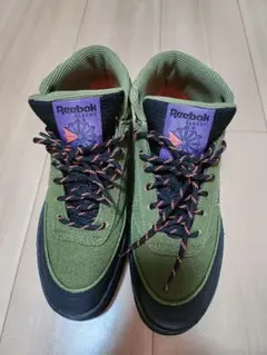 Reebokクラブシー ゲオ ミッド /ハイカット　厚底　カーキ