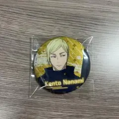 呪術廻戦 極楽湯 まるくじ 缶バッジ アクキー アクスタ 七海建人 呪術廻戦×極楽湯 七海建人 缶バッジ ロッカーキー風キーホルダー