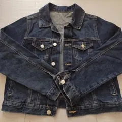 Gジャン　ダークブルー 　デニムジャケット　レディース　М　春　秋　長袖