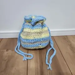 ハンドメイド　巾着　ポーチ