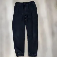 GU ジョガーパンツ　裏起毛　S 160 暖パン