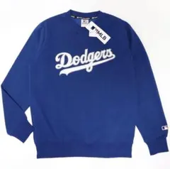 【MLB DODGERS／ドジャース】大谷翔平 裏起毛スウェットメンズM・ブルー