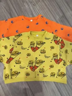 マーキーズイラストプリント トレーナー 2枚セット サイズ90