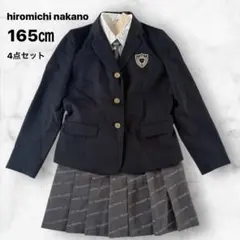 7【美品】ヒロミチナカノ　ガールズフォーマルスーツ　卒服　165㎝　4点セット