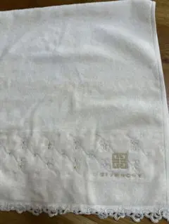 GIVENCHY フェイスタオル ホワイト 刺繍 レースのサムネイル