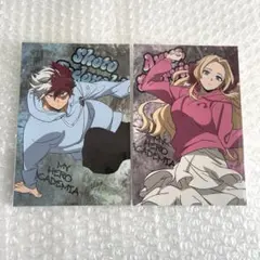 ヒロアカ ユアネクスト ポストカード 轟焦凍 アンナ