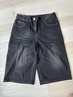 ブラック デニム ショートパンツ ハーフパンツ ジョーツのサムネイル
