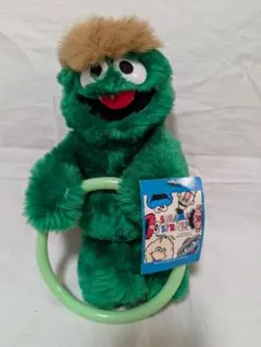 Sesame Street セサミストリート オスカー タオルハンガー