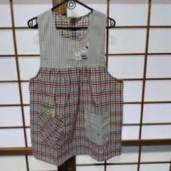 チェック柄エプロン（サイズ36）