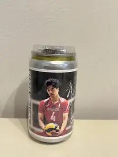 バレーボール日本代表 髙橋藍 石川祐希オリジナルラベル缶 ウーロン茶