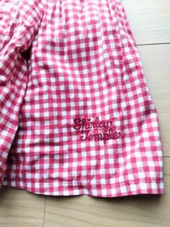 シャーリー　Shirley Temple 140 スカートパンツ靴下　赤チェック
