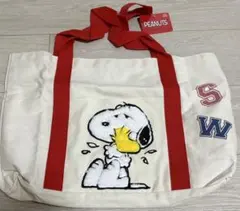 【未使用品】PEANUTS スヌーピー トートバッグ A4収納可のサムネイル