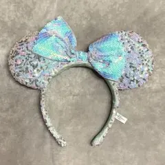 ディズニーリゾート カチューシャ　青