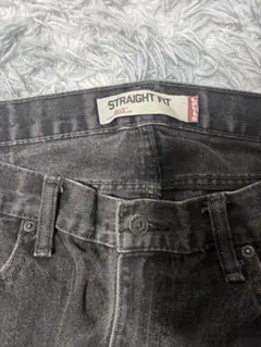 リーバイス　505 ストレートフィット ブラックデニム