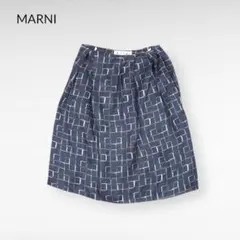 MARNI Patterned Flare Skirt 40のサムネイル