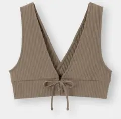 GU 2WAYレースアップビスチェ