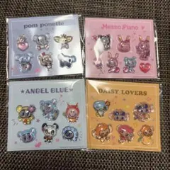 ナルミヤキャラクターズ　ぷっくりしーる　セブンイレブン　コンプリート　シール