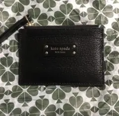 Kate Spade ケイトスペイド　ブラック　カードケース　良品