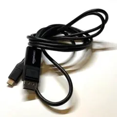 Amazonベーシック USB-C to DisplayPortケーブル1.8m