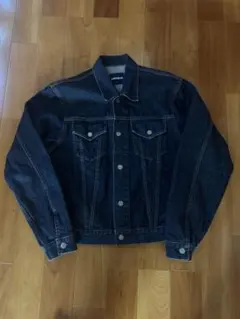 【L】90s 紺タグ OLD UNIQLO ユニクロ デニムジャケット 3rd